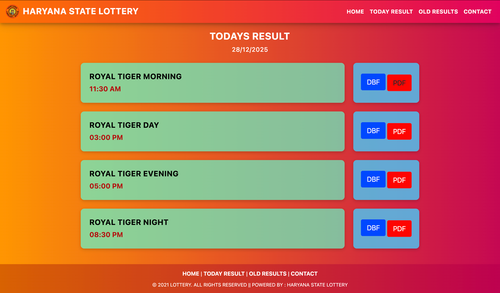 Haryana State Lottery